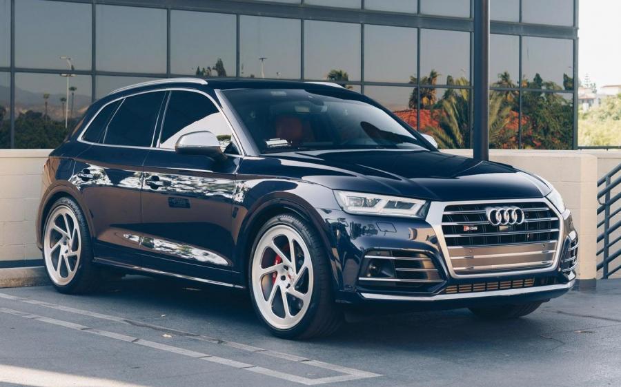 Audi SQ5 3.0 TFSI by Pacific German on Vossen Wheels (LC-108T) '2018